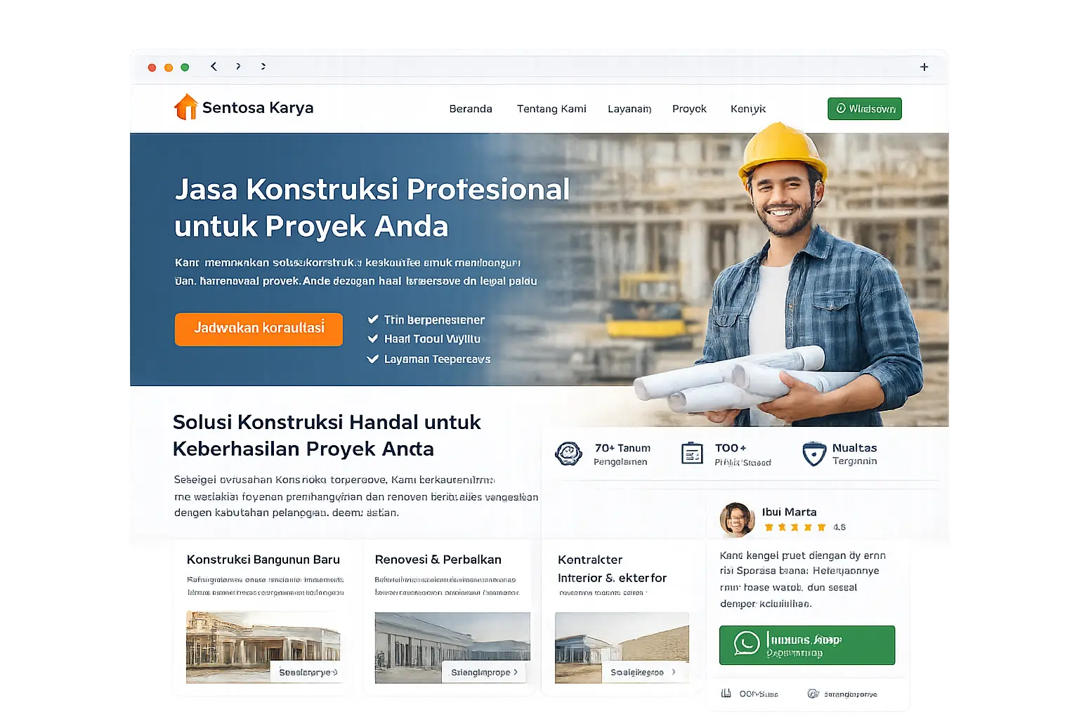 Jasa Pembuatan Website Perusahaan Jasa pembuatan website perusahaan dan Company Profile