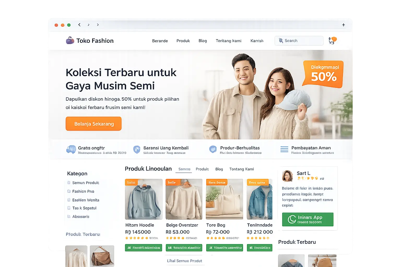 Jasa Pembuatan Website Toko Online