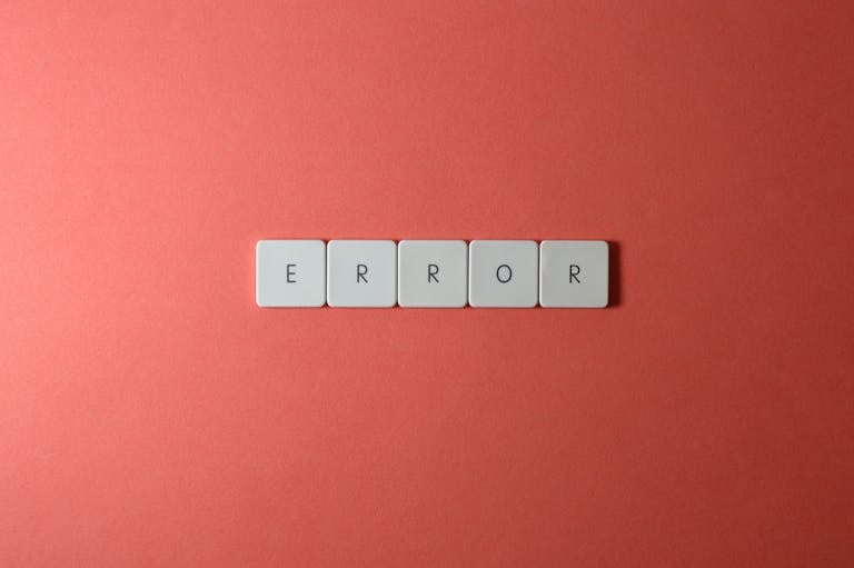 website error