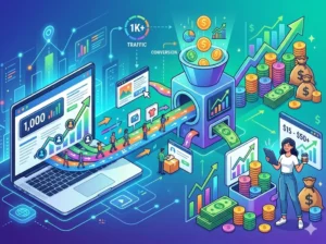 berapa penghasilan website 1000 visitor per hari - Vebora
